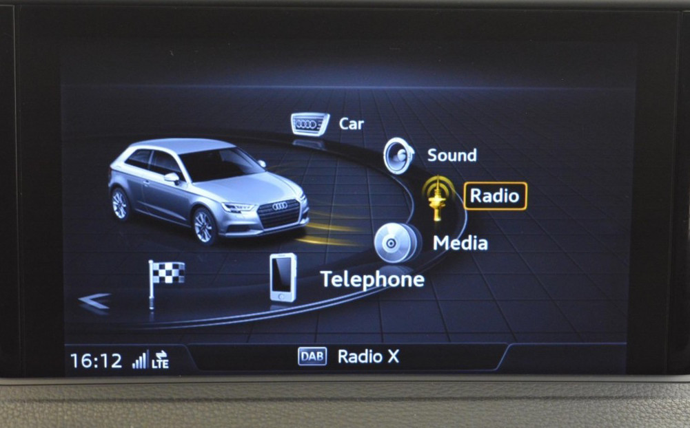 Screenshot of Audi MMi